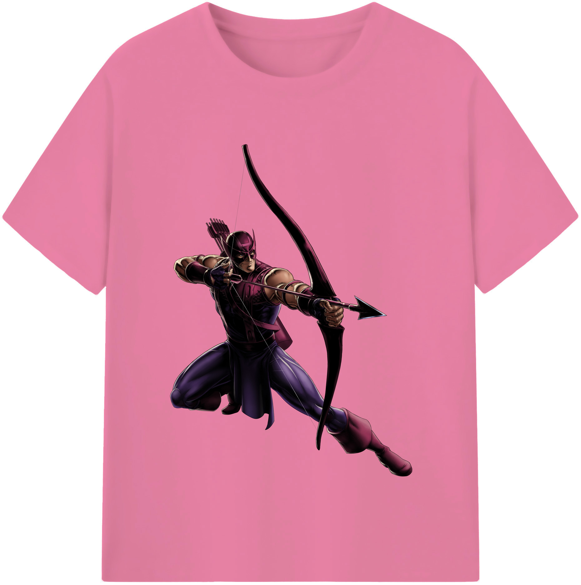 （画像用） アベンジャーズ The Avengers 綿100％半袖Tシャツ（フロントプリント）